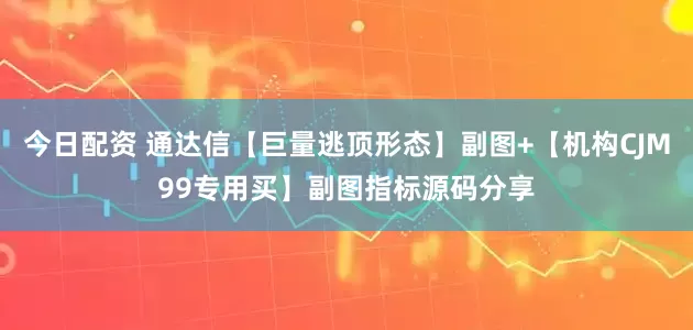 今日配资 通达信【巨量逃顶形态】副图+【机构CJM99专用买】副图指标源码分享